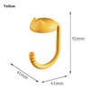 Cat Desk Hooks for Bags & Keys – 2-Pack Adhesive