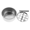 DECHOUS Stainless Steel Manual Press for Effortless Meatball Fish Ball