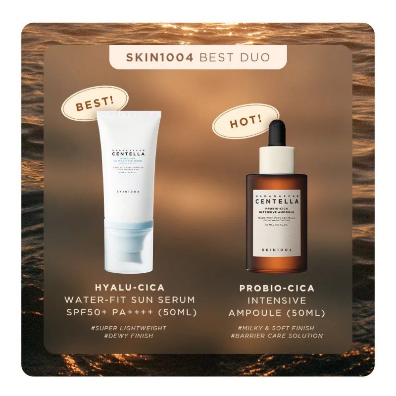 Skin1004 Glow Duo Sun Serum + Probio Cica Hidrata Y