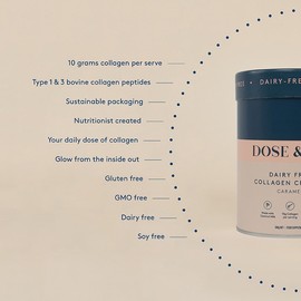 Dose & Co Dairy-Free Collagen Creamer