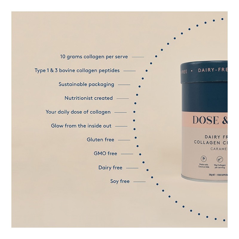 Dose & Co Dairy-Free Collagen Creamer