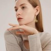 YISXVD Handcuff Earrings for Women Punk Funny Cute Handcuffs Shape