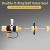 YUNPLE HVAC Valve Core Removal Tool, 1/4" Vacuum-Rated Valve Core