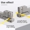 3-Pack Coaxial Cable Stripper Tool, Fiber Optic Cable Stripper for