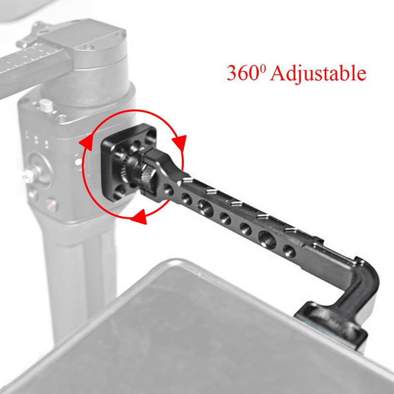 360 Degree Adjustable Monitor Expansion Bracket Support Holder for Ronin