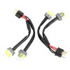 aqxreight Headlight Splitter Wire Male H4 9003 to 9005 9006