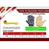 AQF Weight Lifting Gloves Training Fitness Exercise Gym Workout Gloves