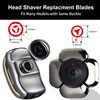 Magnetic Head Shaver Replacement Heads 7 Double Ring Waterproof Rotary