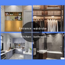 Capacitive Touch LED Dimmer 8 Pieces Stepless Dimming Control Panel for Cabinets DC5 24V LED Dimmer Switch Module