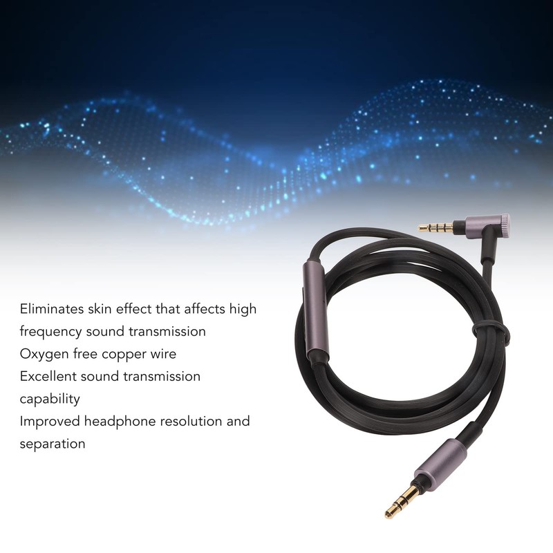Replacement Audio Cable for WH XB910N XB 950BT 900N 700,