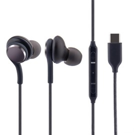 USB C Earphones Type C Headphones Compatible with All USB C Devices,In-Ear Headphones with Mic Stereo Hand free Noise Cancelling Earphones Headset,Wired Earphones 3.5 type C Jack Mic Heavy Bass Sound