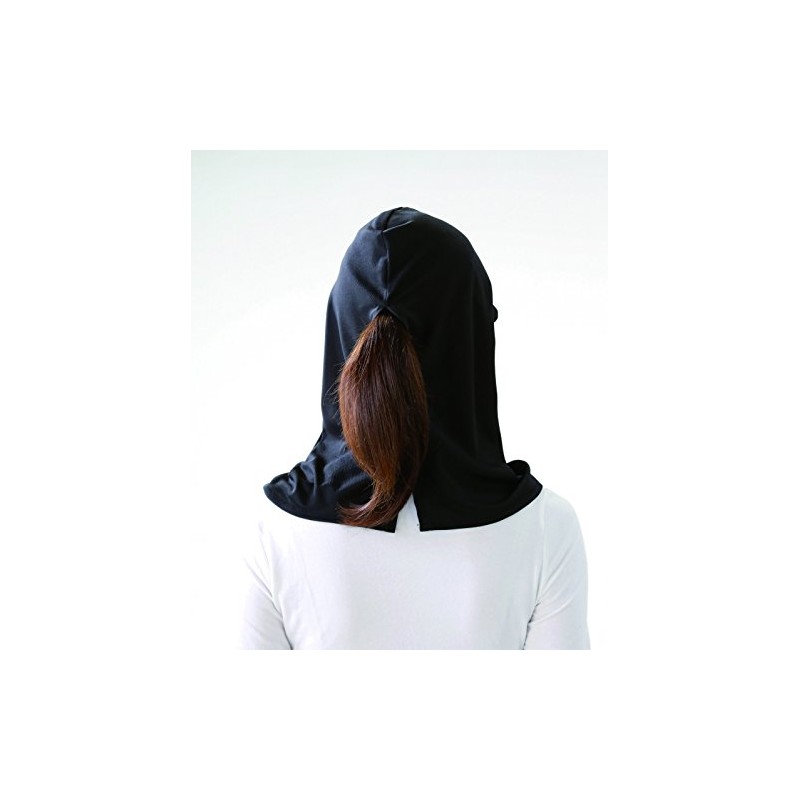 No Makeup Sun Shade Face Cover, Black