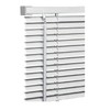 White Colour - PVC Plain window Venetian Blinds - 25mm
