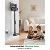 Prasky Cordless Vacuum Cleaner, Stick Vacuum Foldable Rechargeable, Powerful Suction
