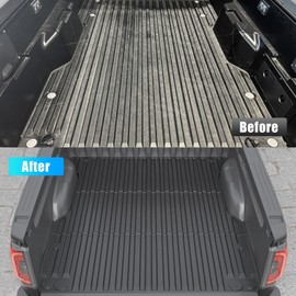 Dattumar Truck Bed Mat Tailgate Mat Compatible with 2024 2025 Toyota Tacoma 5Ft Bed All Weather Protection TPE Accessories (24-25 Tacoma 5FT)