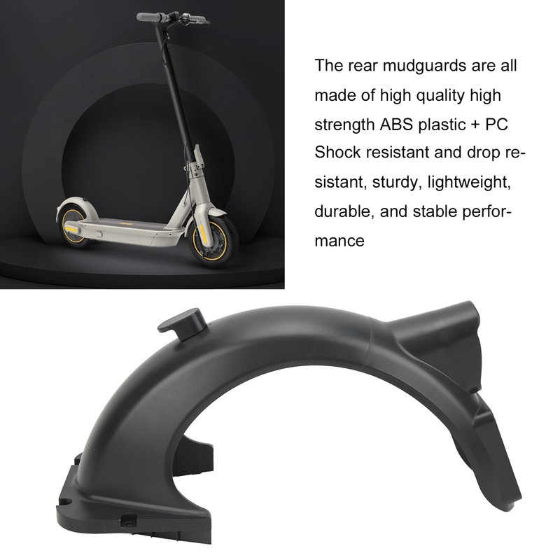 Electric Scooter Rear Mudguard Rear Splash Guard Replacement for Ninebot