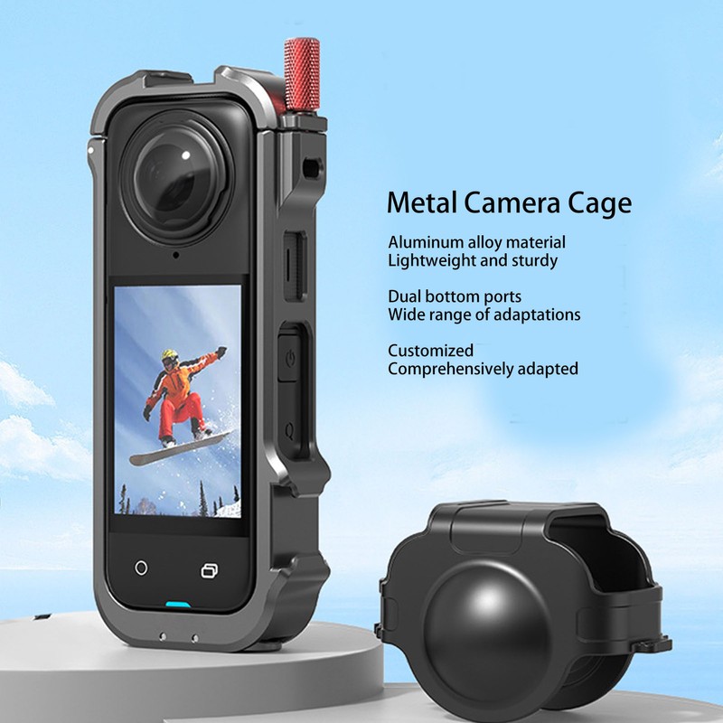 Aluminum Frame Cage for X4 Professional Protective Case with Silicone