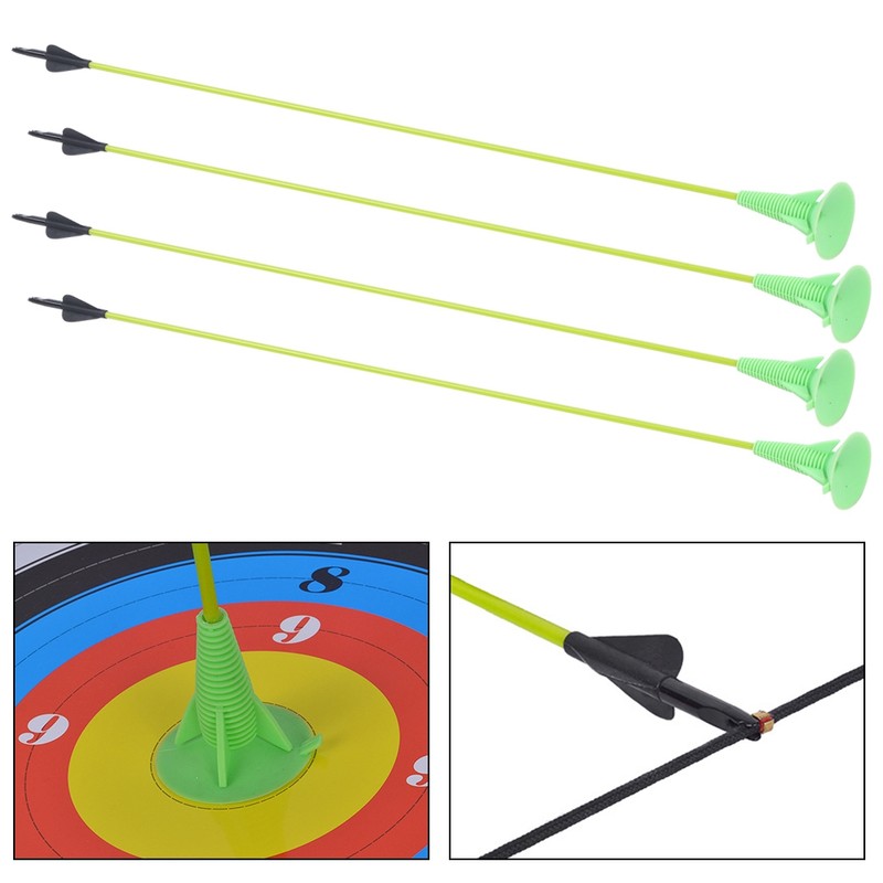 (10 Pcs/set)Rubber Sucker Arrowhead Children Toy Practice Archery Arrowhead Outdoor