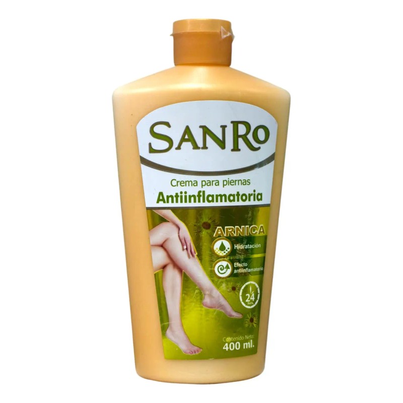 Crema Piernas Antiinflamatoria San 400 Árnica