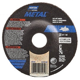 Norton Metal Grinding Wheel - 4in. Dia.