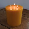 Candlestock 100% USA Beeswax Pillar Candle – Handmade in Woodstock,