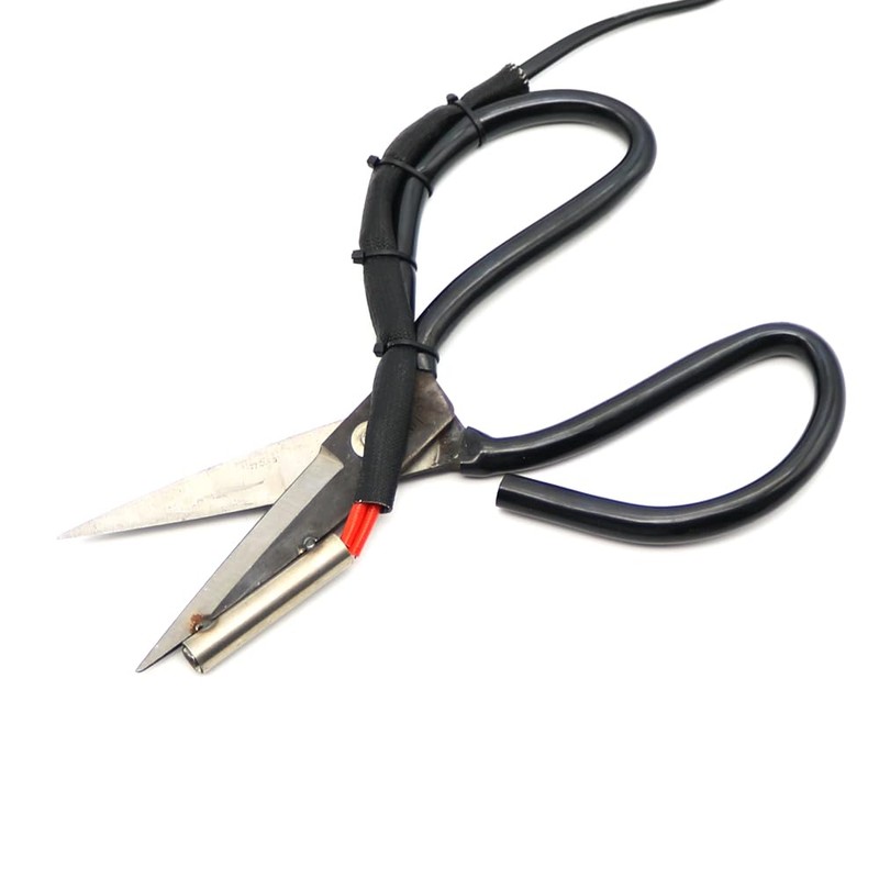 Adjustable Temperature Electric Heating Tailor Scissors with Switch Controller
