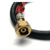 Camping gas Adaptor & 0.75m (30") Caravan Pigtail Hose For