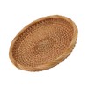 Rattan Fruit Tray Hand Woven Elegant Traditional Natural Rattan Serving