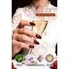 Gel Nail Strips for Women, 44Pcs, Pre-Cured, No UV Light,