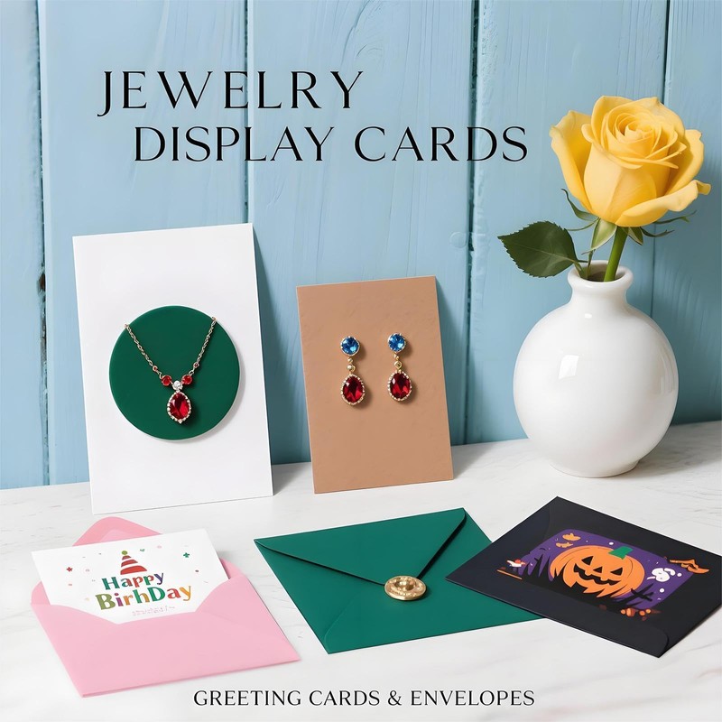 25 Sheets Green Cardstock Paper - 8.5" x 11" 250gsm/92lb