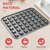 Biubumtu 2-Piece 48 Cup Steel Mini Muffin Pan – Non-Stick