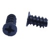 Computer Case Fan Mount Screws, Cross Screw, Black, 50 Pieces