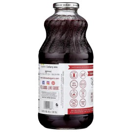 Lakewood Pure Cranberry Juice 32-Ounce Bottles - Pack Of 1