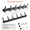 Optish 2 Pack Coat Rack Wall Mount, Entryway Coat Hooks