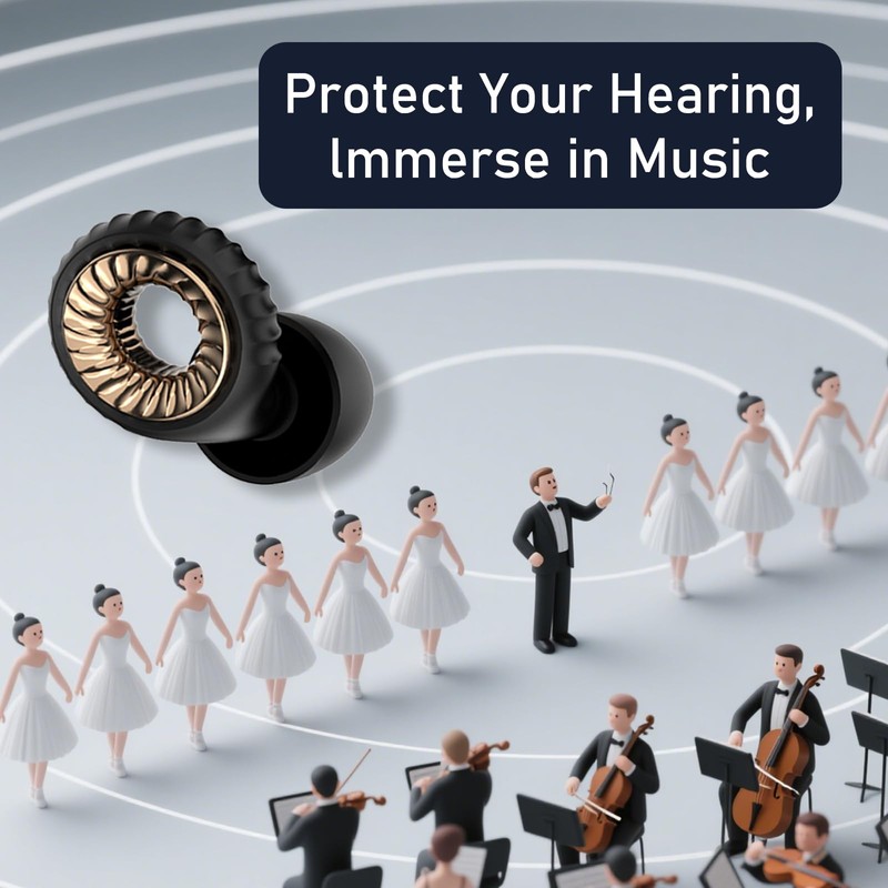 JUYOSOFT Ultra-Comfy Earplugs for Sleeping Noise Cancelling, 45dB Reusable Ear