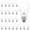 Energetic 24 Pack LED Light Bulbs 60 Watt Equivalent, A19