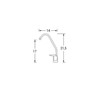 Black Chrome Plated Push Button Tap for Domestic Reverse Osmosis