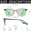 GLEASANNA Sleep Glasses for 99.9% Blue Light Glasses Dual AR