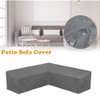 BOSKING Patio Sofa cover V-Shaped Sectional Furniture Cover Heavy Duty