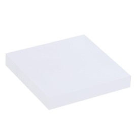 Uccellino Frosted Acrylic Base Matte Acrylic Block Translucent Display Photography Pedestal Crystal Stand Square (10x10x1.5) (1pcs)