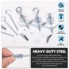 Glarks 30pcs 3 Styles M4 M6 Toggle Bolts Toggle Anchors
