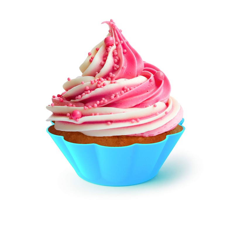 Fox Run 73933 Silicone Scalloped Bake Cups, Set of 12