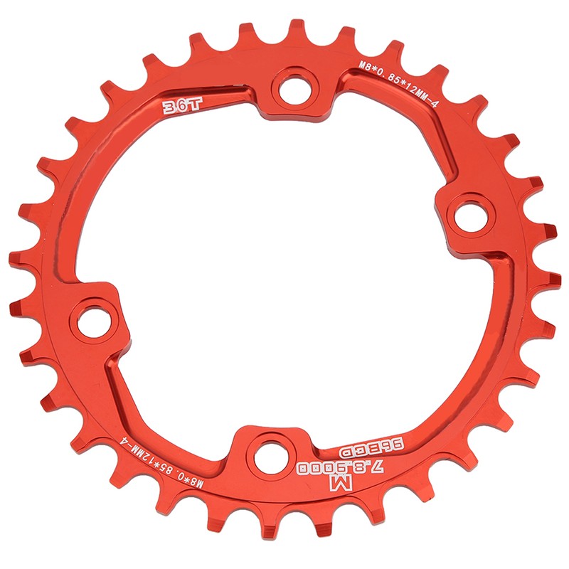 Aluminium Alloy Bike Positive &amp; Negative Tooth Disc Single Disk