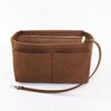 SUQ Handbag Organiser Insert Shaper, 2 in1 Bag Insert with