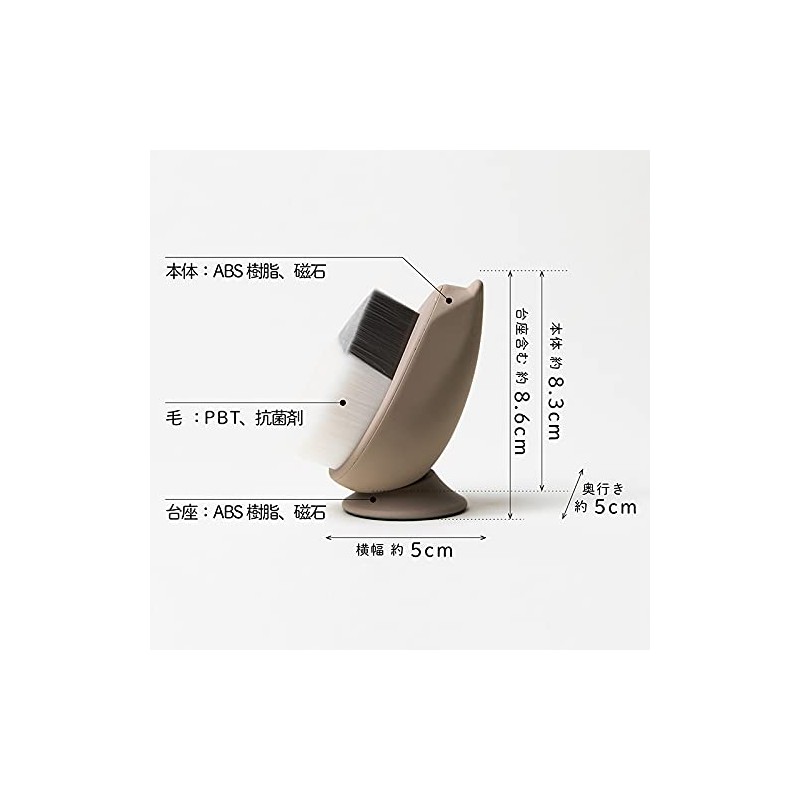 Rich Whip Brush SHINKA Deep Facial Cleansing Brush SPV71407 SHOBIDO