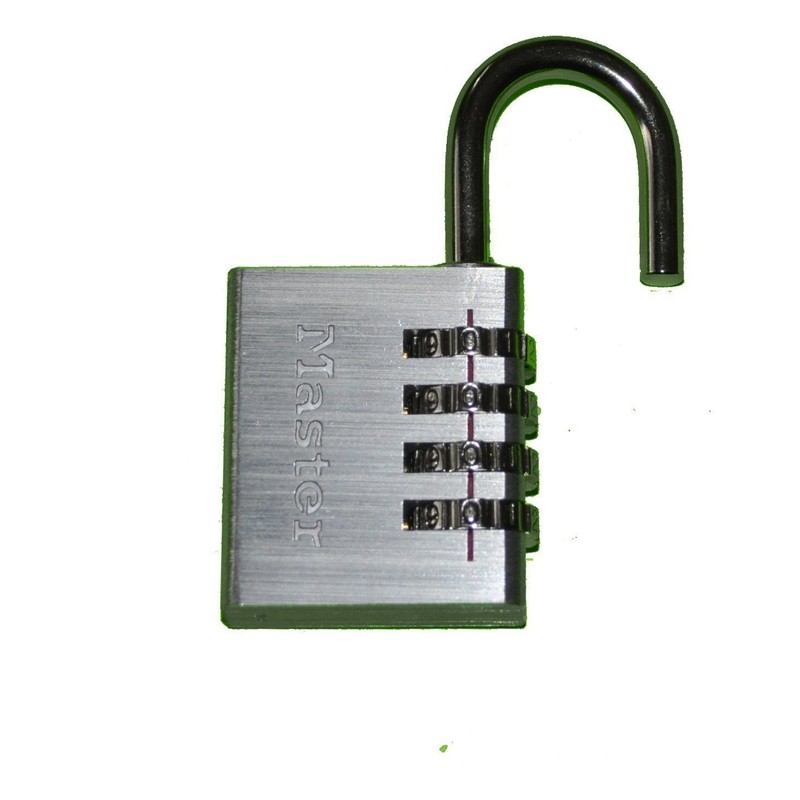 Master Lock #643D 1-9/16"BRS Comb Padlock