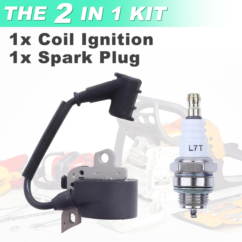 ADEFOL Ignition Coil with Spark Plug for STIHL 024 026