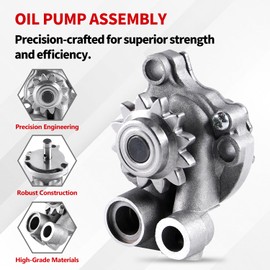 Oil Pump Compatible with Yamaha YFZ450 YFZ 450 2007-2013 Model KVTR-2706 Replace OEM # 5D3-13300-00-00