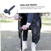 Gatuida 1Pc Ergonomic Cane Handle Lightweight Crutch Accessory for Tubes