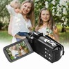 4K Handheld DV Camera 3.0 Inch IPS Touch Screen Anti